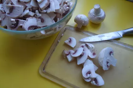 "жюльен" в булочках: шаг 1