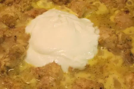 Тушенная пряная курица с  папайей,по мотивам индийской кухни.: шаг 11
