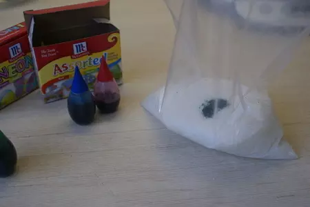 Цветной сахар :s: шаг 2