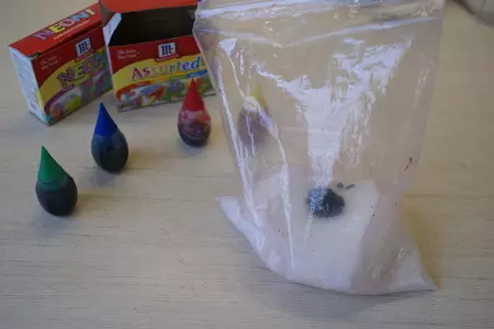 Цветной сахар :s: шаг 6