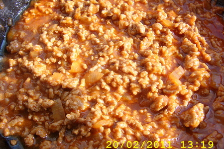 Перцы фаршированные  с а-ля соусом chili con carne: шаг 5