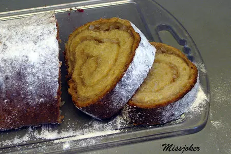 Кокосовый рулет: шаг 11