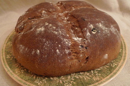 Хлеб экзотический...черёмуховый ( сибирский): шаг 11