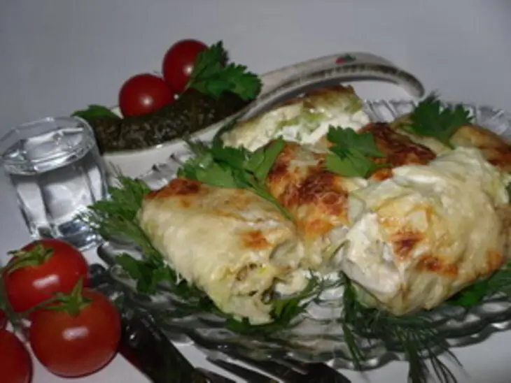 Необычные голубцы с рисом, фаршем и грибами в нежной заливке (влк): шаг 21