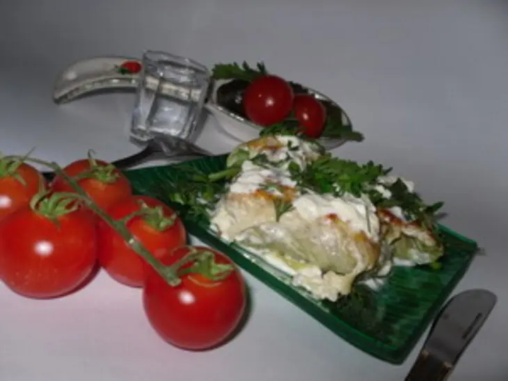 Необычные голубцы с рисом, фаршем и грибами в нежной заливке (влк): шаг 22