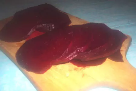 Свекольные кулёчки с творожной начинкой: шаг 4