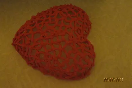 Сердце из айсинга.: шаг 7