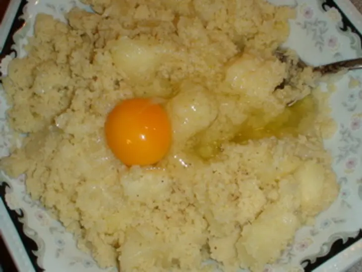 Куриный рулет с кускусом и грушами: шаг 5