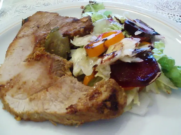Фрикандо с сыром и солёным огурцом: шаг 17