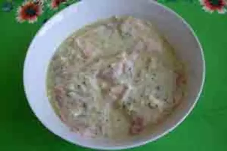 Курица в маринаде из киви.: шаг 4
