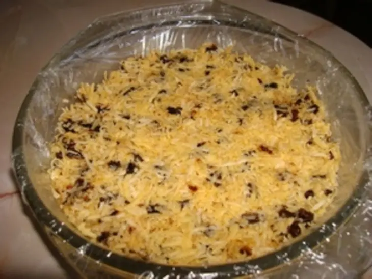 Печеночный паштет с сыром, орехами и "пьяным" черносливом: шаг 6
