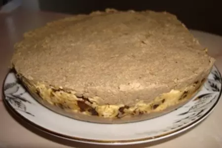 Печеночный паштет с сыром, орехами и "пьяным" черносливом: шаг 8