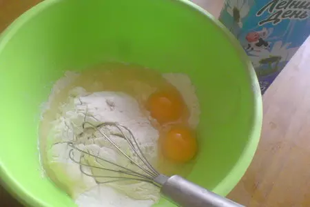 Блины с шоколадом: шаг 1