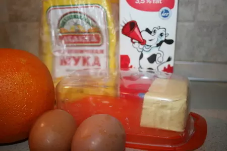 Блинчики креп "сюзетт": шаг 1