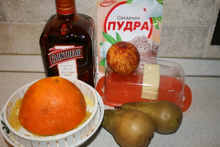 Блинчики креп "сюзетт": шаг 4
