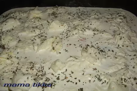 Каннеллони с индейкой, двойными  соусом и сыром: шаг 7