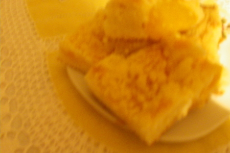 Персиковый пирог с хрустящей посыпкой: шаг 5