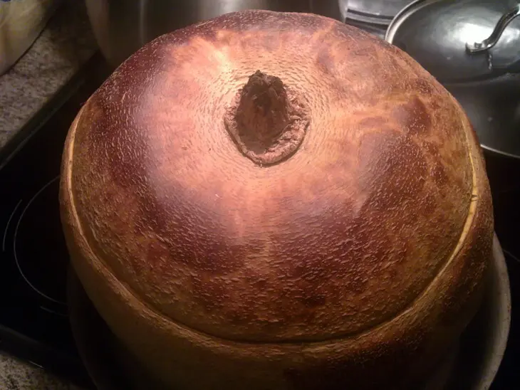 Мясо в тыкве: шаг 6