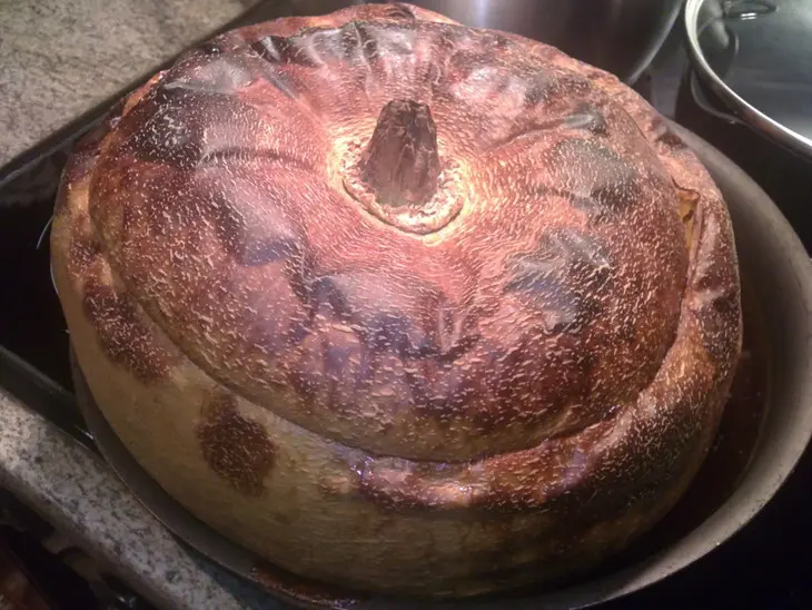 Мясо в тыкве: шаг 9