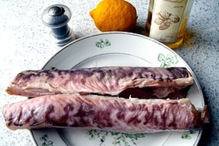 Грузинский ежевичный соус и рыба под ним: шаг 5