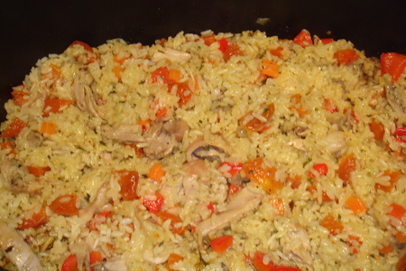 Каша рисовая с куриным мясом...: шаг 15