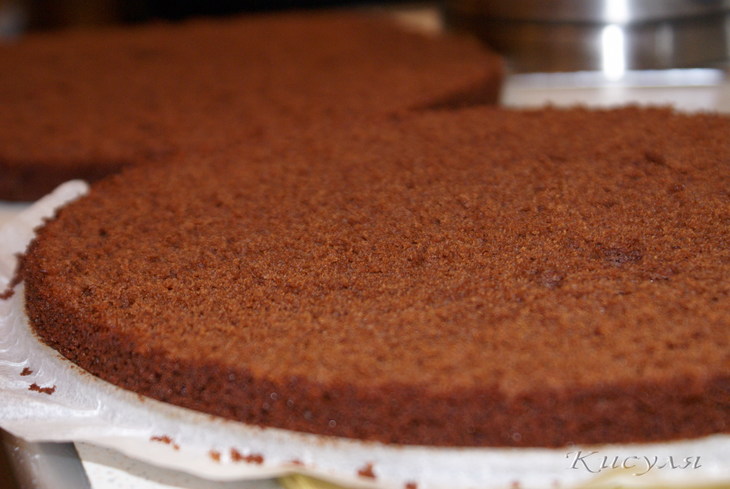 Шоколадный торт с черносливом: шаг 10