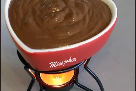 Пряные блинчики с сырно-шоколадным фондю: шаг 7