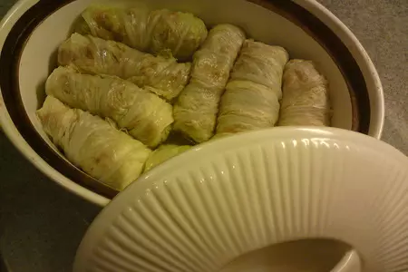 Голубцы из пекинской капусты: шаг 8