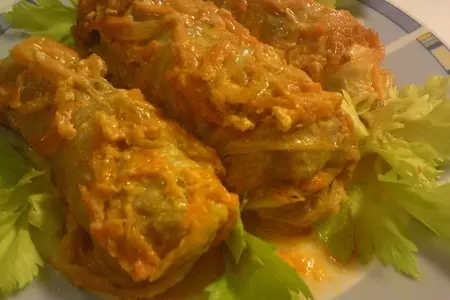 Голубцы из пекинской капусты: шаг 11