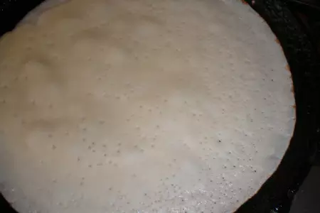 Блинчики на яблочном соке с карамельными яблоками: шаг 3
