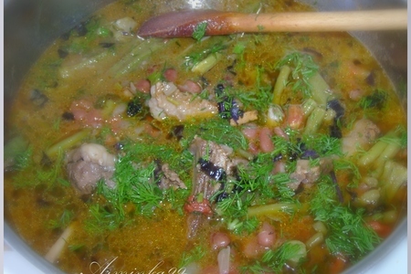 Зимний суп с фасолью: шаг 7