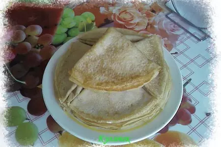 Блинчики на воде: шаг 1