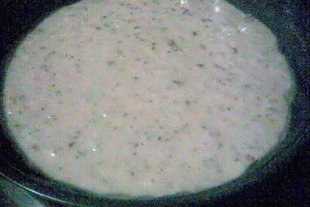 Ароматная фануропита  с орехами и шоколадом: шаг 2