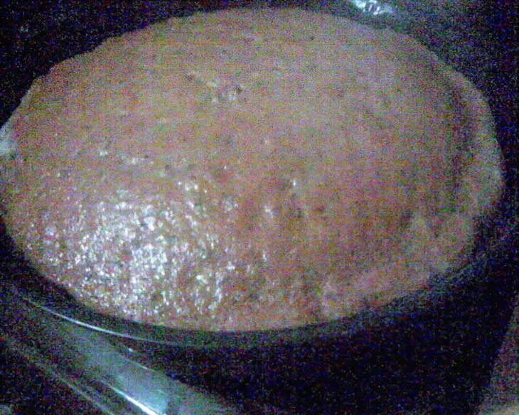 Ароматная фануропита  с орехами и шоколадом: шаг 3