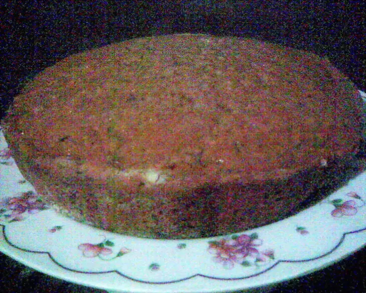 Ароматная фануропита  с орехами и шоколадом: шаг 4