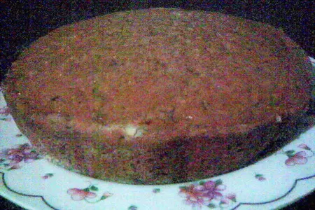 Ароматная фануропита  с орехами и шоколадом: шаг 4