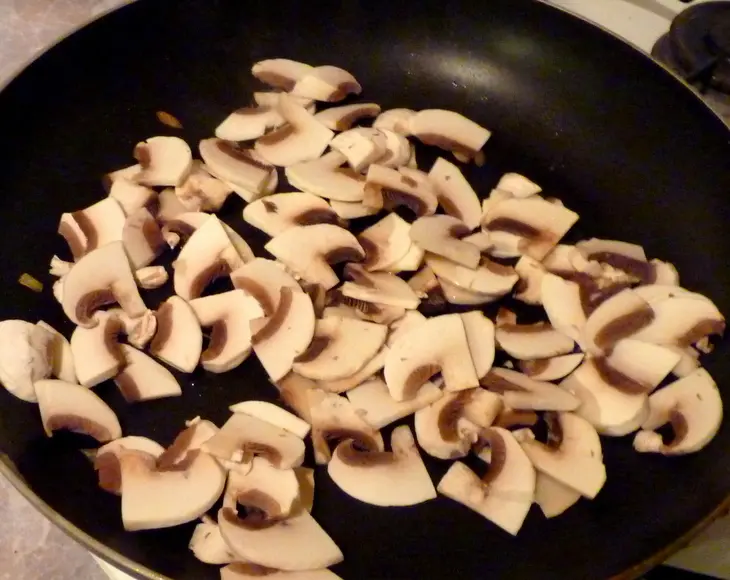 Блины "мясной полумесяц": шаг 3