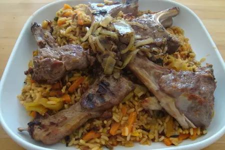 Баранина (по английски) с рисом: шаг 3
