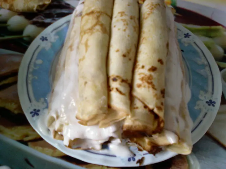 Масленицины избушки.: шаг 6