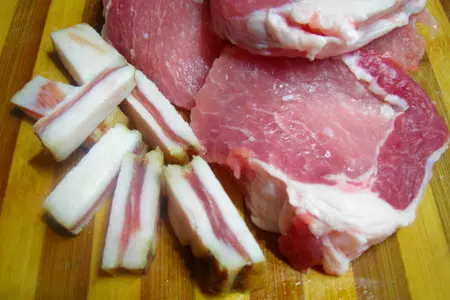 Домашняя молочно-любительская вареная колбаса: шаг 1
