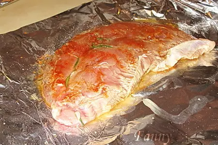 Мясное ассорти "рог изобилия": шаг 5