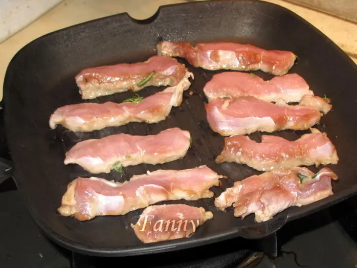 Мясное ассорти "рог изобилия": шаг 6
