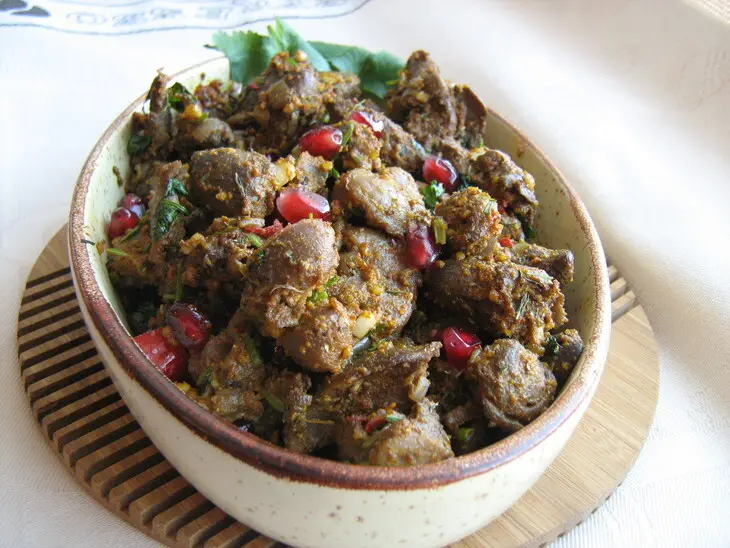 Кучмачи, как горячая грузинская закуска: шаг 6