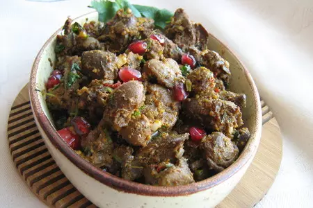 Кучмачи, как горячая грузинская закуска: шаг 6