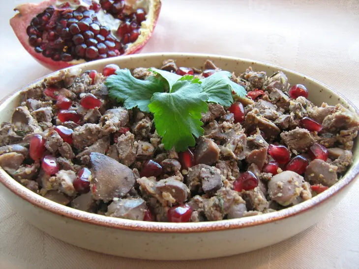 Кучмачи , как холодная грузинская закуска: шаг 3