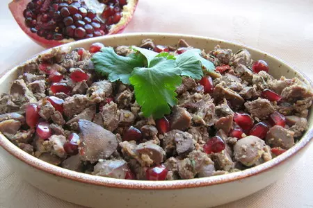 Кучмачи , как холодная грузинская закуска: шаг 3