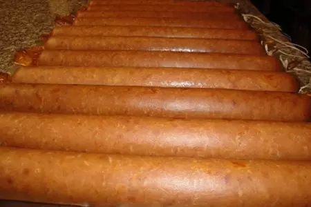 Колбаса молочная: шаг 5
