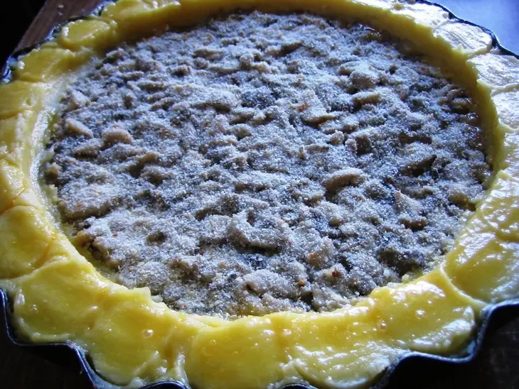 Пирог картофельный с грибами: шаг 3