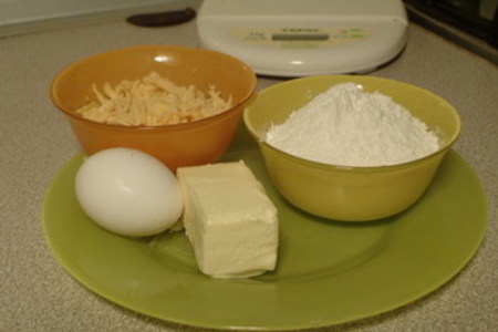 Сырный пирог с шпинатом и фетой: шаг 1