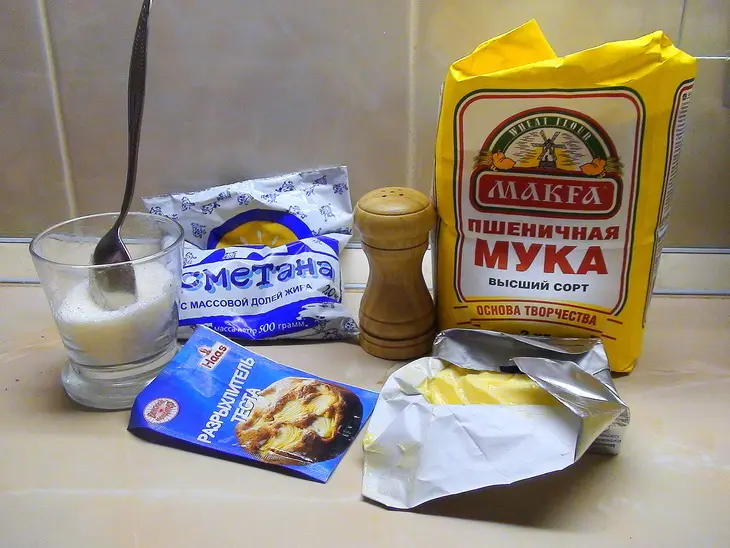 Пирожки «вкусное украшение стола»!: шаг 6